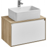 Тумба под раковину Aquaton Либерти 70 1A279801LYC70 подвесная Дуб эльвезия Белая, купить, цена, заказать, магазин, доставка, скидка, промокод, купить, цена, заказать, магазин, доставка, скидка, промокод