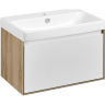Тумба под раковину Aquaton Либерти 70 1A279801LYC70 подвесная Дуб эльвезия Белая, купить, цена, заказать, магазин, доставка, скидка, промокод, купить, цена, заказать, магазин, доставка, скидка, промокод