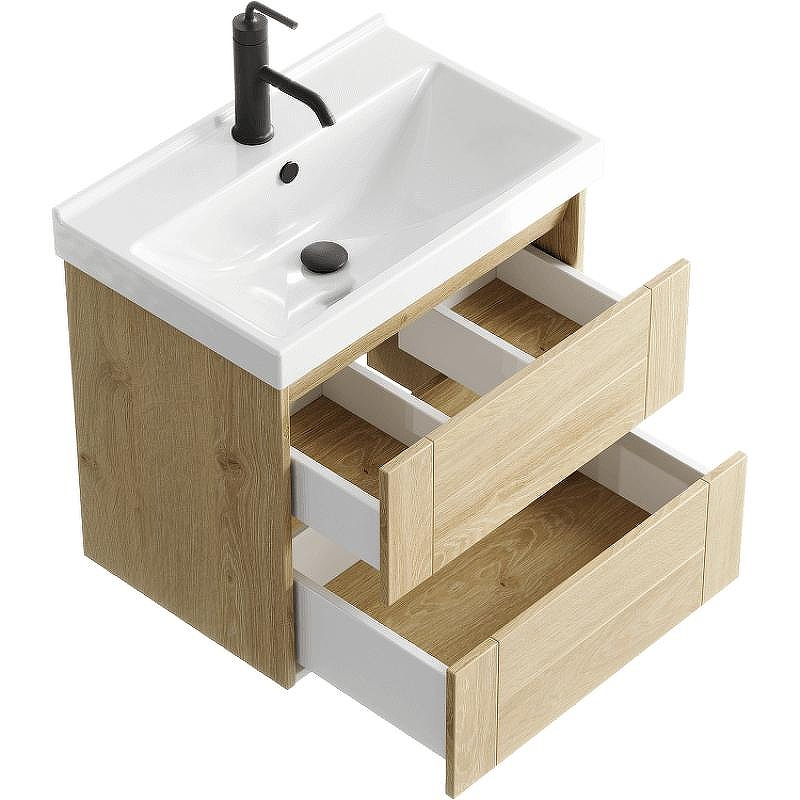 Тумба под раковину Aqwella Astrid 60 AST0106DD подвесная Дуб Давос, купить, цена, заказать, магазин, доставка, скидка, промокод, купить, цена, заказать, магазин, доставка, скидка, промокод