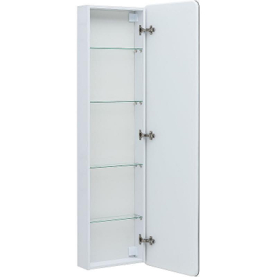 Шкаф пенал Aquanet Оптима 45 335438 подвесной Белый