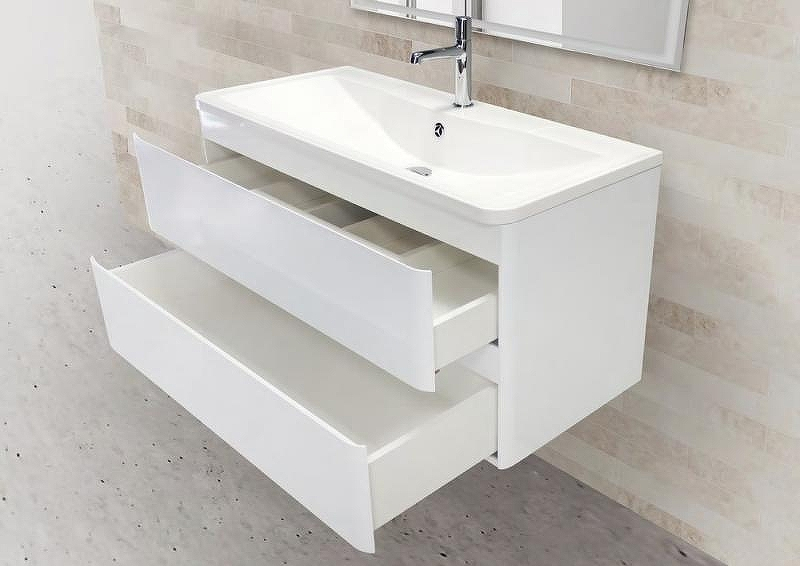 Тумба под раковину BelBagno ACQUA-800-2C-SO-BL подвесная Bianco Lucido, купить, цена, заказать, магазин, доставка, скидка, промокод, купить, цена, заказать, магазин, доставка, скидка, промокод