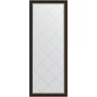 Зеркало Evoform Exclusive-G Floor 198х79 BY 6387 с гравировкой в багетной раме - Черное дерево с золотом 71, купить, цена, заказать, магазин, доставка, скидка, промокод, купить, цена, заказать, магазин, доставка, скидка, промокод