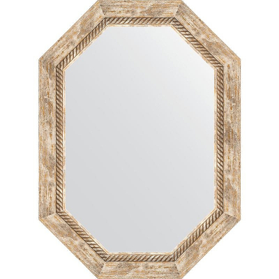 Зеркало Evoform Octagon 53x73 BY 7117 в багетной раме - Прованс с плетением 70
