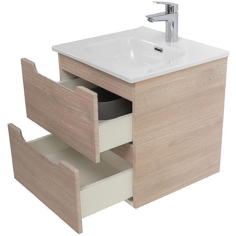 Тумба под раковину BelBagno Etna 50 ETNA-500-2C-SO-RG подвесная Rovere Grigio, купить, цена, заказать, магазин, доставка, скидка, промокод, купить, цена, заказать, магазин, доставка, скидка, промокод