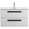 Тумба под раковину Cezares Eco-Cer-N 80 ECO-CER-N-800-2C-SO-BL подвесная Bianco Lucido без ручек, купить, цена, заказать, магазин, доставка, скидка, промокод, купить, цена, заказать, магазин, доставка, скидка, промокод