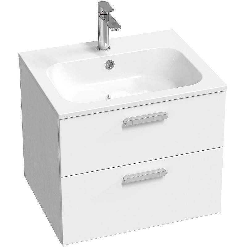 Тумба под раковину Ravak SD Chrome II 60 X000001772 подвесная Белый глянец, купить, цена, заказать, магазин, доставка, скидка, промокод, купить, цена, заказать, магазин, доставка, скидка, промокод