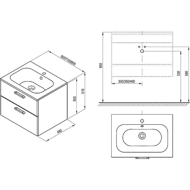 Тумба под раковину Ravak SD Chrome II 60 X000001772 подвесная Белый глянец, купить, цена, заказать, магазин, доставка, скидка, промокод, купить, цена, заказать, магазин, доставка, скидка, промокод