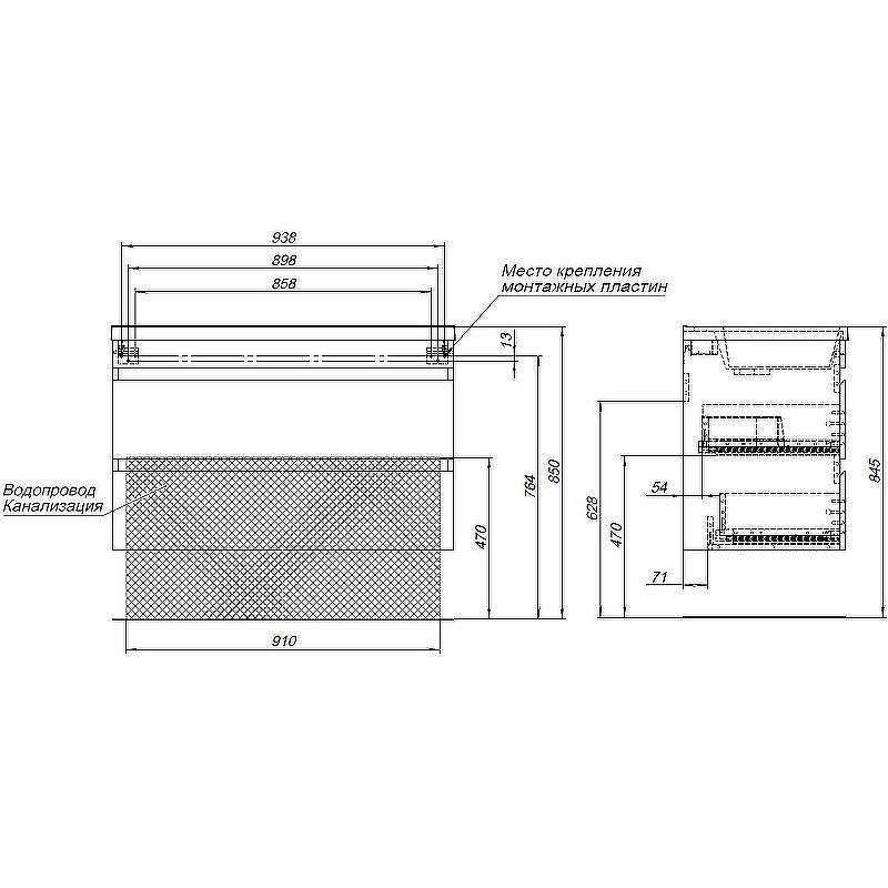 Тумба под раковину Aquanet Нота New 100 334200 подвесная Дуб светлый, купить, цена, заказать, магазин, доставка, скидка, промокод, купить, цена, заказать, магазин, доставка, скидка, промокод