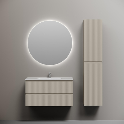 Тумба под раковину Sancos Snob R 90 SNR90CE подвесная Beige Soft