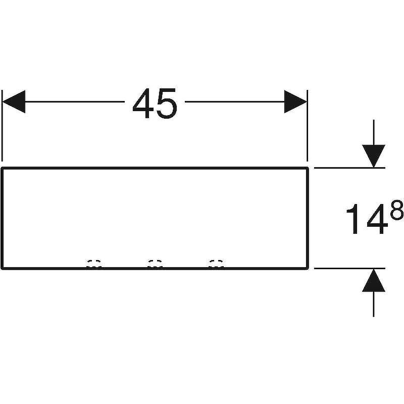 Полка Geberit Smyle Square 500.362.00.1 Белая, купить, цена, заказать, магазин, доставка, скидка, промокод, купить, цена, заказать, магазин, доставка, скидка, промокод