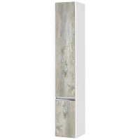 Шкаф пенал Aquaton Капри 30 L 1A230503KPDAL подвесной Бетон пайн Белый, купить, цена, заказать, магазин, доставка, скидка, промокод, купить, цена, заказать, магазин, доставка, скидка, промокод