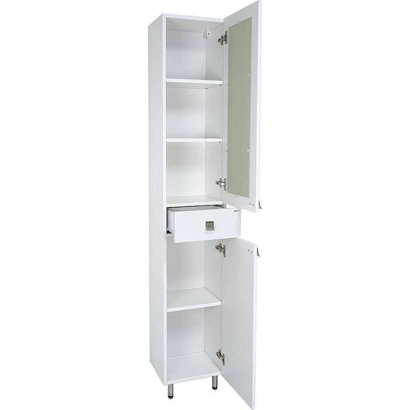 Шкаф пенал Misty Урал 35 R Э-Ура0503501-01П Белый, купить, цена, заказать, магазин, доставка, скидка, промокод, купить, цена, заказать, магазин, доставка, скидка, промокод