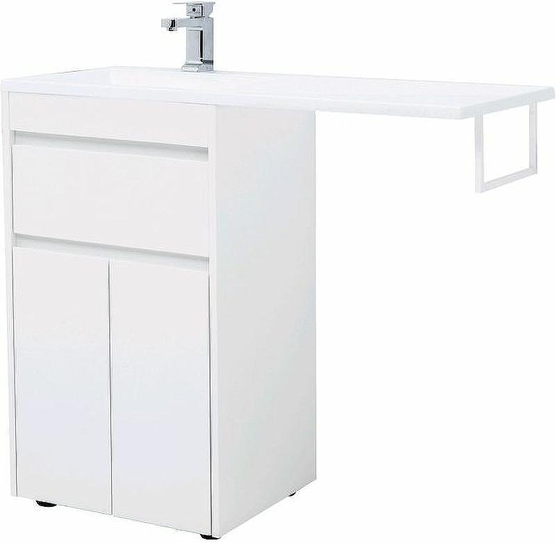 Тумба с раковиной Aquanet Токио 110 L 239204 Белая, купить, цена, заказать, магазин, доставка, скидка, промокод, купить, цена, заказать, магазин, доставка, скидка, промокод