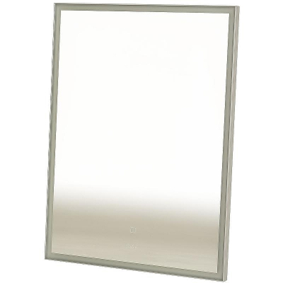 Зеркало Sintesi Kanto 60 SIN-SPEC-KANTO-CROMO-60 с подсветкой Хром матовый с сенсорным выключателем