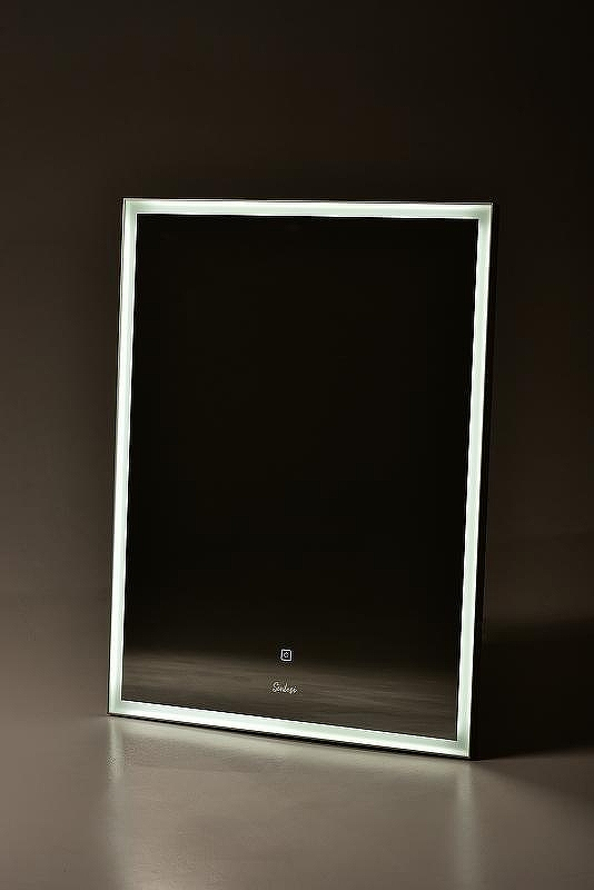 Зеркало Sintesi Kanto 60 SIN-SPEC-KANTO-CROMO-60 с подсветкой Хром матовый с сенсорным выключателем, купить, цена, заказать, магазин, доставка, скидка, промокод, купить, цена, заказать, магазин, доставка, скидка, промокод