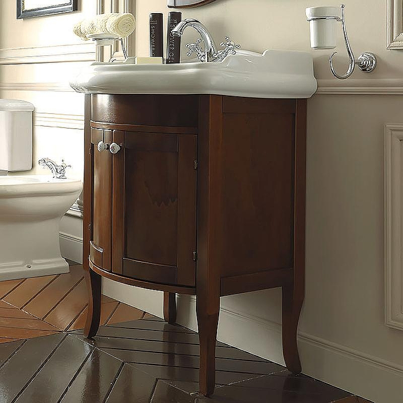 Тумба под раковину Kerasan Retro 65 734940 Орех, купить, цена, заказать, магазин, доставка, скидка, промокод, купить, цена, заказать, магазин, доставка, скидка, промокод