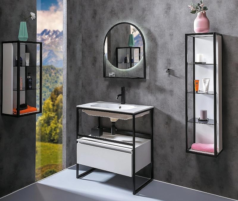 Подвесной шкаф Boheme Armadi Art Loft 30 895-W Белый, купить, цена, заказать, магазин, доставка, скидка, промокод, купить, цена, заказать, магазин, доставка, скидка, промокод