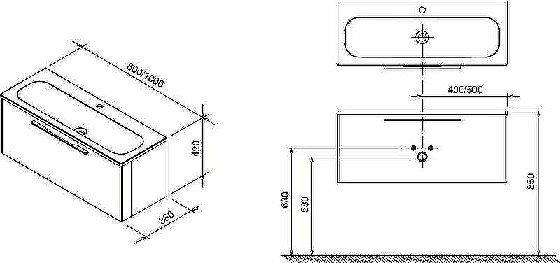 Тумба под раковину Ravak SD Ring 80 X000000767 подвесная Белая, купить, цена, заказать, магазин, доставка, скидка, промокод, купить, цена, заказать, магазин, доставка, скидка, промокод