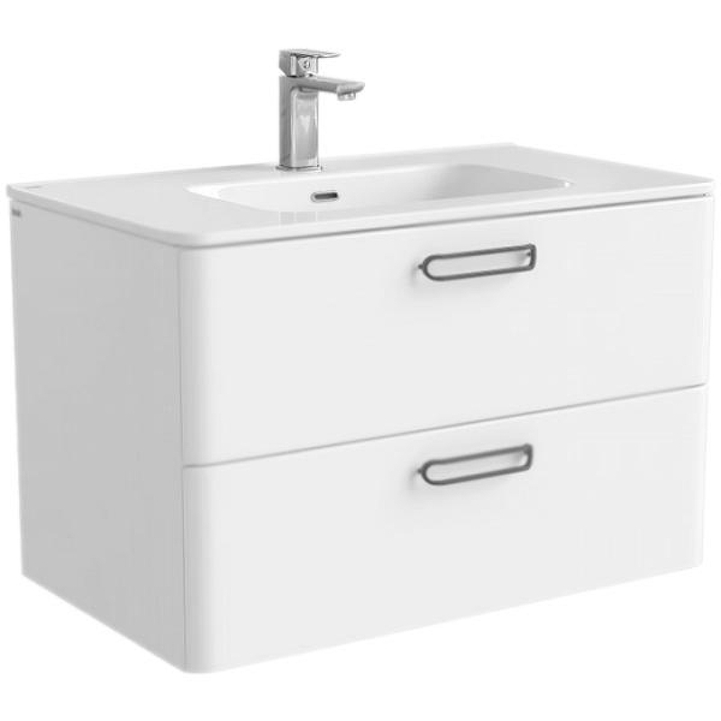 Тумба с раковиной Iddis Brick 80 подвесная Белая, купить, цена, заказать, магазин, доставка, скидка, промокод, купить, цена, заказать, магазин, доставка, скидка, промокод