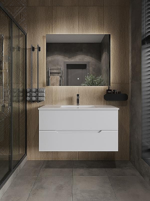 Зеркало Orange Quadrо 100 OQ-100ZE с подсветкой с сенсорным выключателем