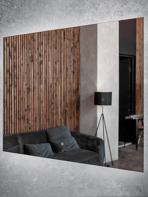 Зеркало Orange Quadrо 100 OQ-100ZE с подсветкой с сенсорным выключателем, купить, цена, заказать, магазин, доставка, скидка, промокод, купить, цена, заказать, магазин, доставка, скидка, промокод