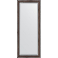 Зеркало Evoform Exclusive 151х61 BY 1184 с фацетом в багетной раме - Палисандр 62, купить, цена, заказать, магазин, доставка, скидка, промокод, купить, цена, заказать, магазин, доставка, скидка, промокод