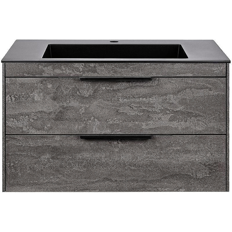 Тумба под раковину Vincea Chiara 2D 80 VMC-2C2800GS подвесная G.Stone, купить, цена, заказать, магазин, доставка, скидка, промокод, купить, цена, заказать, магазин, доставка, скидка, промокод