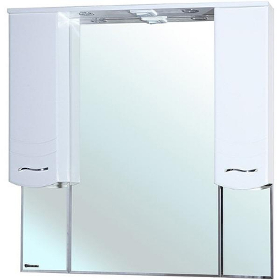Зеркало со шкафом Bellezza Мари 105 4612918000018 с подсветкой Белое