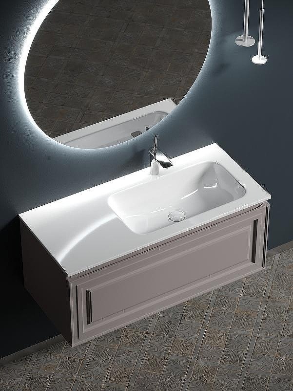 Тумба под раковину Sancos Very 100 R VR100RSM подвесная Doha Soft, купить, цена, заказать, магазин, доставка, скидка, промокод, купить, цена, заказать, магазин, доставка, скидка, промокод