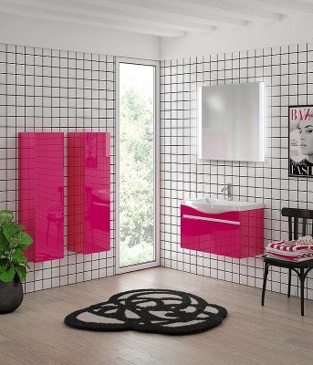 Зеркало SanVit Тикси 120 ztix120 с подсветкой с кнопочным выключателем