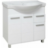 Тумба под раковину Runo Эрика 80 УТ000003319 Белая, купить, цена, заказать, магазин, доставка, скидка, промокод, купить, цена, заказать, магазин, доставка, скидка, промокод