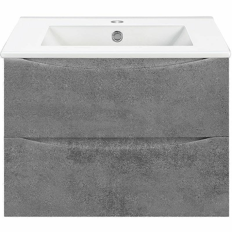 Тумба под раковину Vincea Mia 70 VMC-2MC700BT подвесная Beton, купить, цена, заказать, магазин, доставка, скидка, промокод, купить, цена, заказать, магазин, доставка, скидка, промокод