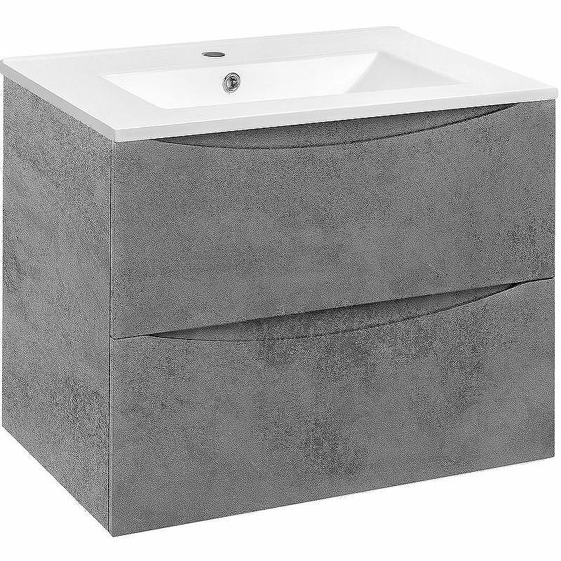 Тумба под раковину Vincea Mia 70 VMC-2MC700BT подвесная Beton, купить, цена, заказать, магазин, доставка, скидка, промокод, купить, цена, заказать, магазин, доставка, скидка, промокод