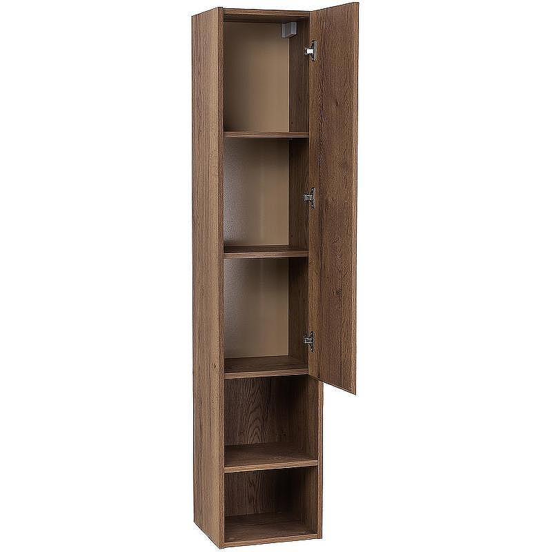 Шкаф пенал BelBagno Kraft 33 R KRAFT-1600-1A-SC-RT-R подвесной Rovere Tabacco, купить, цена, заказать, магазин, доставка, скидка, промокод, купить, цена, заказать, магазин, доставка, скидка, промокод