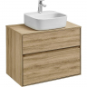 Тумба под раковину Aquaton Либерти 75 1A279501LYC70 подвесная Дуб эльвезия, купить, цена, заказать, магазин, доставка, скидка, промокод, купить, цена, заказать, магазин, доставка, скидка, промокод