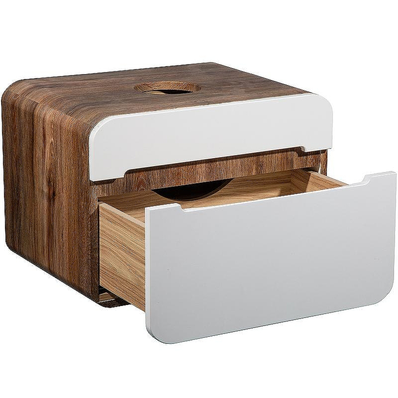 Тумба под раковину Runo Ницца 60 00-00002124 Темное дерево Белая, купить, цена, заказать, магазин, доставка, скидка, промокод, купить, цена, заказать, магазин, доставка, скидка, промокод