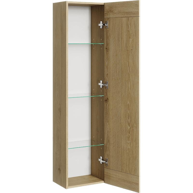 Шкаф пенал Aqwella Astrid 35 AST0535DD подвесной Дуб Давос, купить, цена, заказать, магазин, доставка, скидка, промокод, купить, цена, заказать, магазин, доставка, скидка, промокод