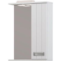 Зеркало со шкафом Vigo Diana 50 R z.DIA.50.R.El с подсветкой Белое, купить, цена, заказать, магазин, доставка, скидка, промокод, купить, цена, заказать, магазин, доставка, скидка, промокод