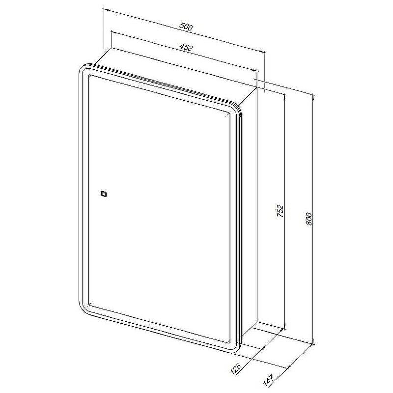 Зеркальный шкаф Aquanet Оптима 50 311859 с подсветкой Белый, купить, цена, заказать, магазин, доставка, скидка, промокод, купить, цена, заказать, магазин, доставка, скидка, промокод