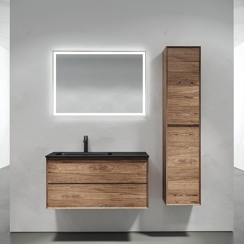 Тумба под раковину Sancos Marmi 2.0 100 L MR2.0100LECH подвесная Дуб чарльстон, купить, цена, заказать, магазин, доставка, скидка, промокод, купить, цена, заказать, магазин, доставка, скидка, промокод