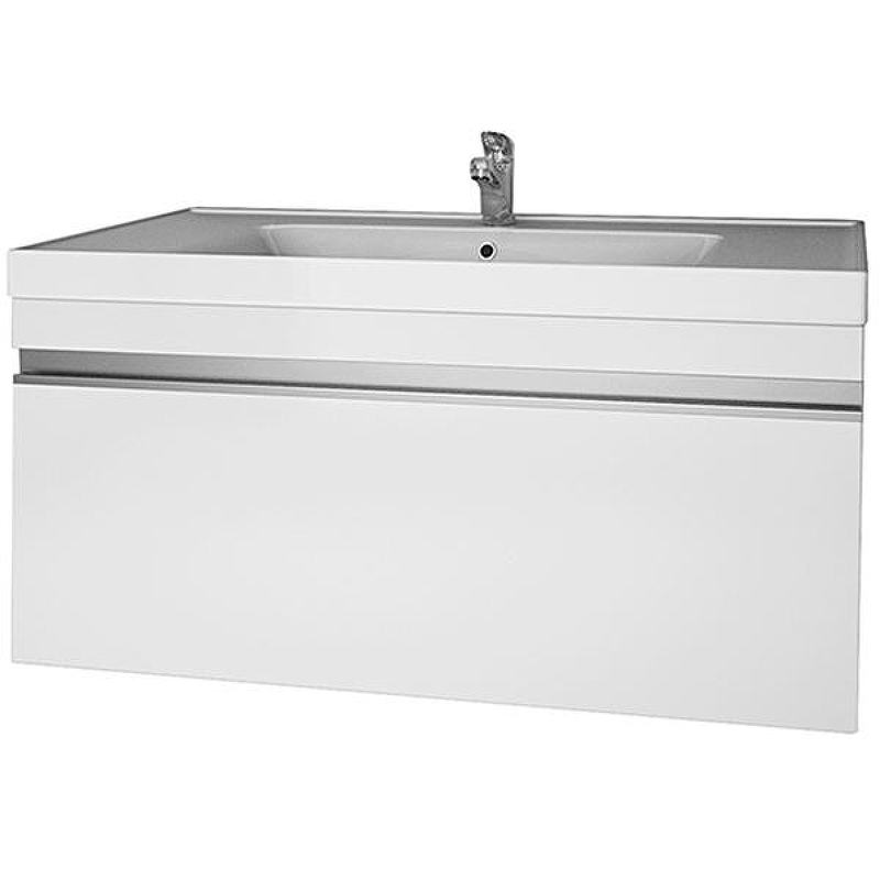 Тумба под раковину Dreja Grace 90 99.0903 подвесная Белый глянец, купить, цена, заказать, магазин, доставка, скидка, промокод, купить, цена, заказать, магазин, доставка, скидка, промокод