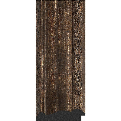 Зеркало Evoform Octagon 63х63 BY 3862 в багетной раме - Состаренное дерево с орнаментом 120