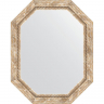 Зеркало Evoform Octagon 58x73 BY 7118 в багетной раме - Прованс с плетением 70, купить, цена, заказать, магазин, доставка, скидка, промокод, купить, цена, заказать, магазин, доставка, скидка, промокод