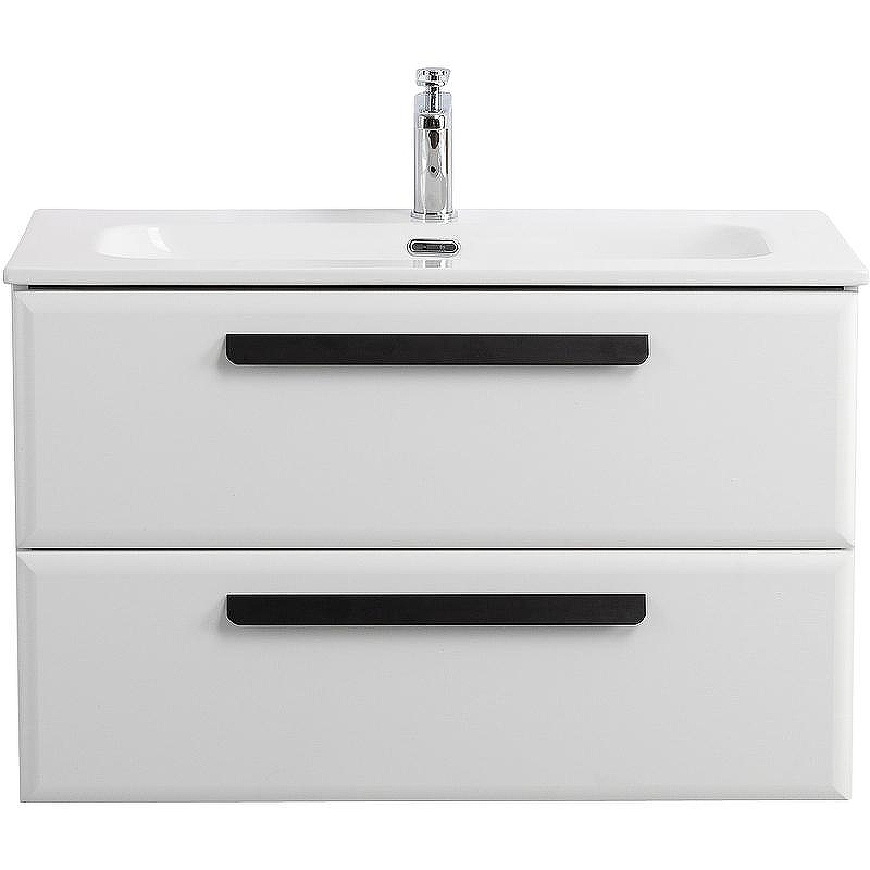 Тумба под раковину Cezares Eco-Cer-N 80 ECO-CER-N-800-2C-SO-BO подвесная Bianco Opaco без ручек, купить, цена, заказать, магазин, доставка, скидка, промокод, купить, цена, заказать, магазин, доставка, скидка, промокод