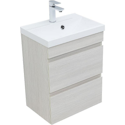 Тумба под раковину Aquanet Нота New 50 334202 подвесная Дуб холден