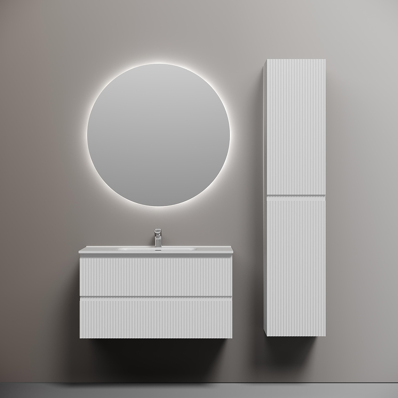 Тумба под раковину Sancos Snob R 90 SNR90W подвесная Bianco, купить, цена, заказать, магазин, доставка, скидка, промокод, купить, цена, заказать, магазин, доставка, скидка, промокод