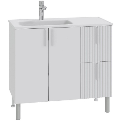 Тумба под раковину СанТа Вега 90 700448 Белая