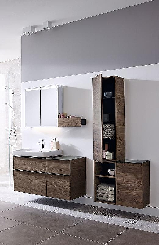 Шкаф пенал Geberit Smyle Square 36 500.361.JR.1 подвесной Пекан, купить, цена, заказать, магазин, доставка, скидка, промокод, купить, цена, заказать, магазин, доставка, скидка, промокод