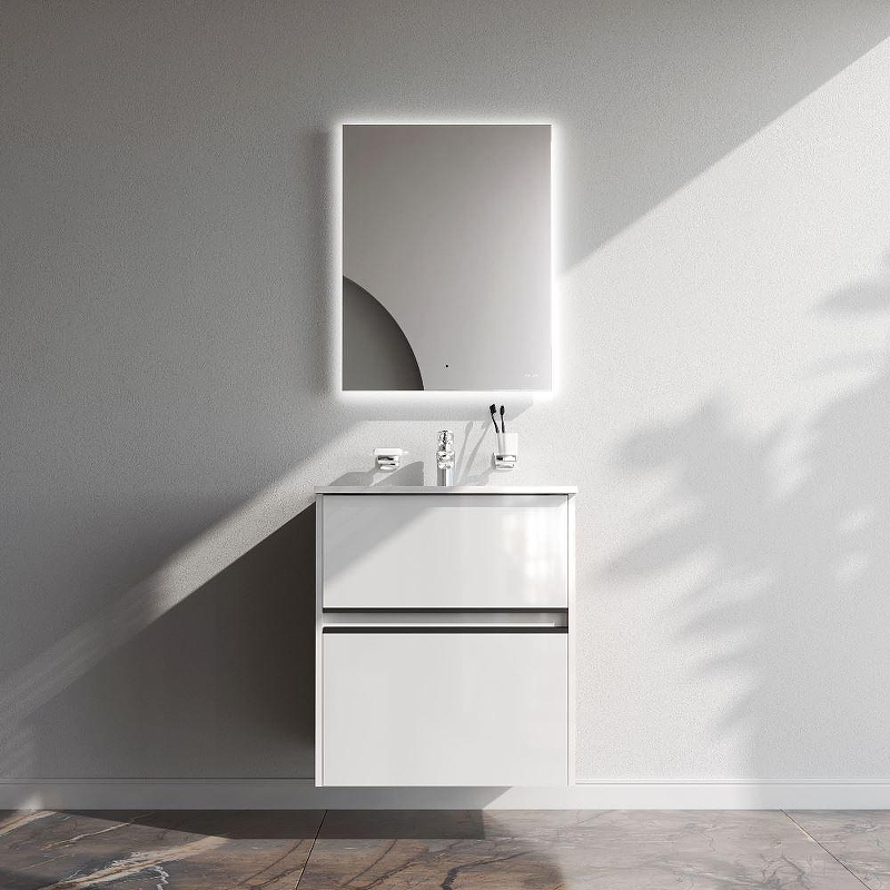 Тумба под раковину AM.PM Sense 60 M7BFUX0602WG цвет Белый, купить, цена, заказать, магазин, доставка, скидка, промокод, купить, цена, заказать, магазин, доставка, скидка, промокод