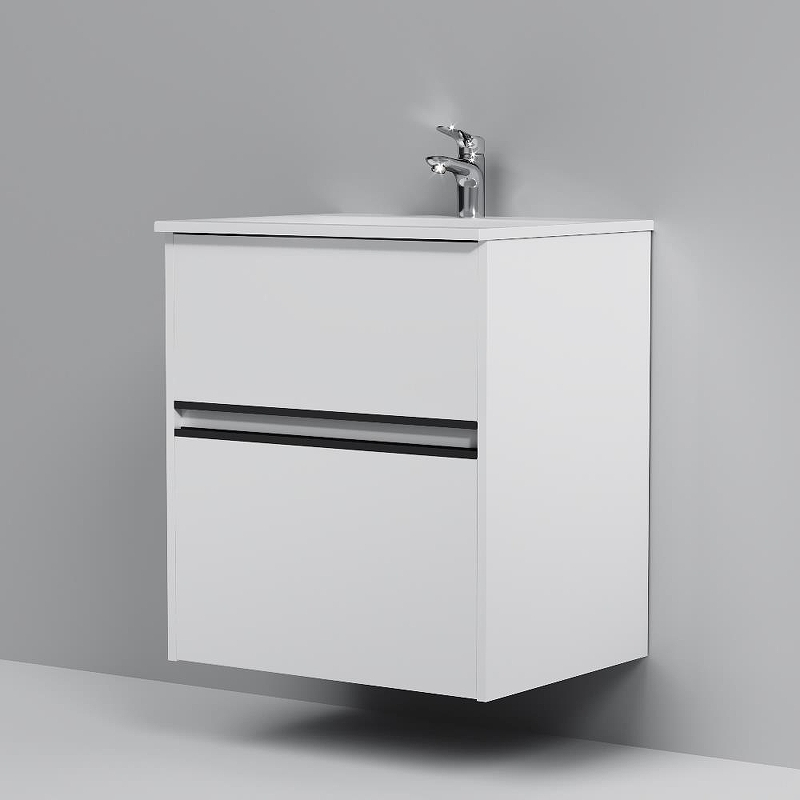 Тумба под раковину AM.PM Sense 60 M7BFUX0602WG цвет Белый, купить, цена, заказать, магазин, доставка, скидка, промокод, купить, цена, заказать, магазин, доставка, скидка, промокод